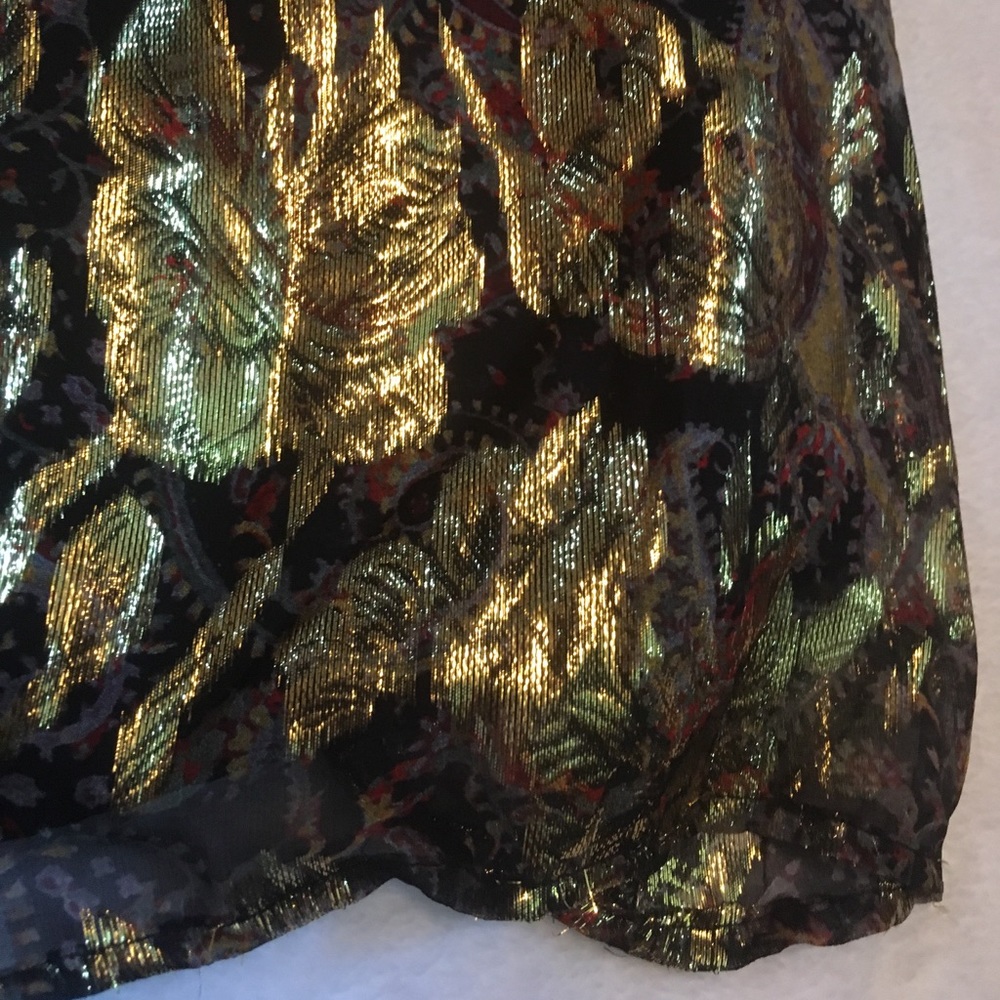 HP!π₯RARE! Zara Silk Jacquard Kimono NWT - Picture 4 of 7
